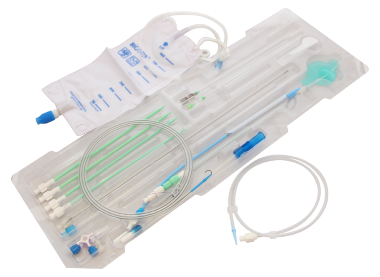 Neo-Hydro Conjunto Cateter de Drenagem Biliar Completo com Micropunção