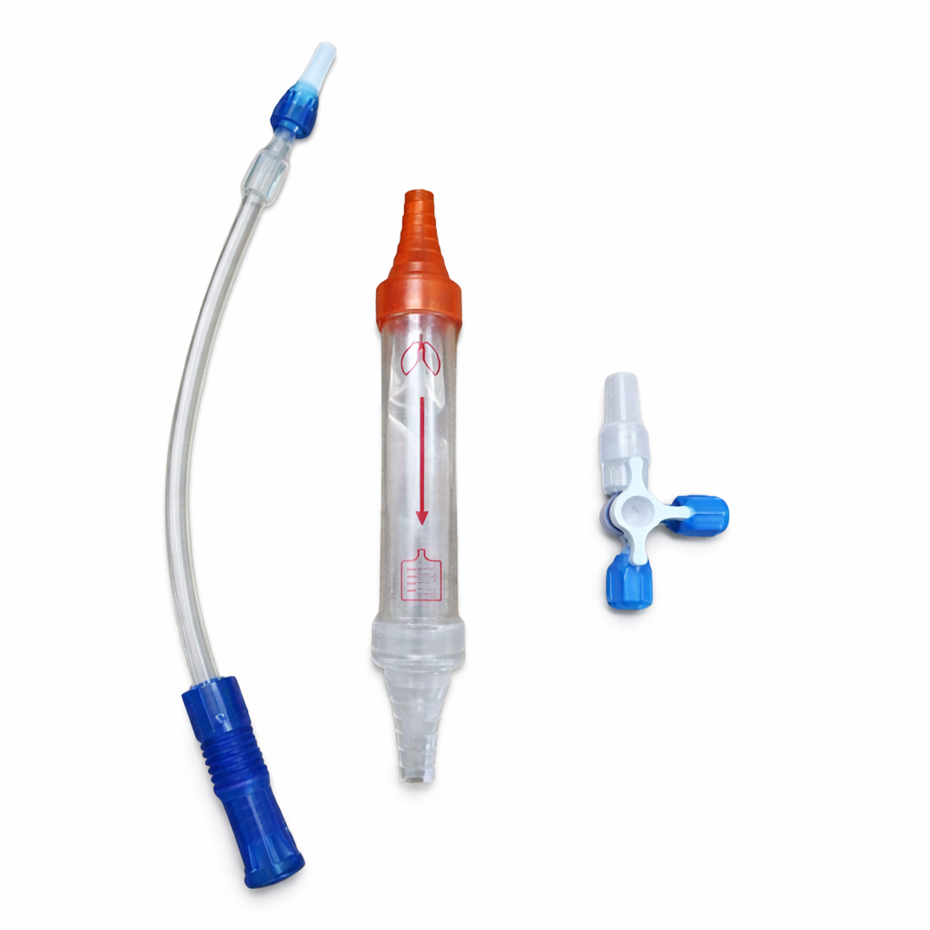 Conjunto de Válvula para Cateter de Drenagem